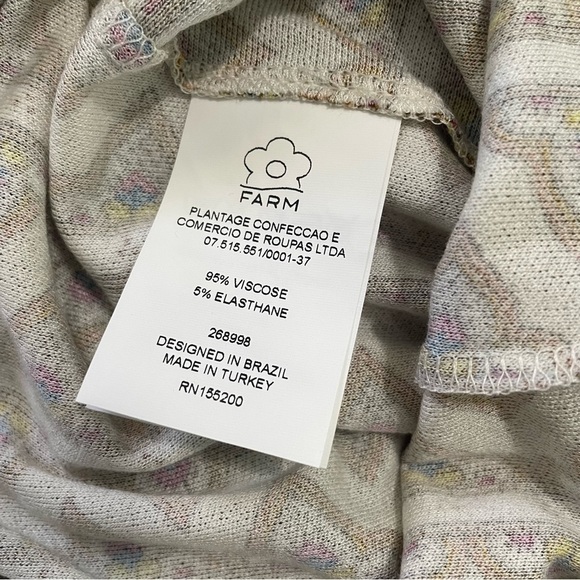 Farm Rio x Anthropologie Wide Leg Geometric Palazzo Pants Extra Small - Picture 9 of 10